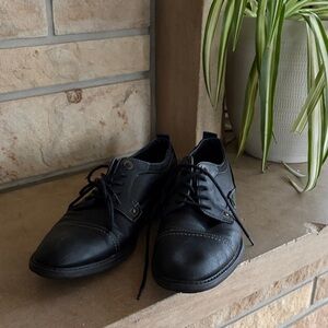 Guess Dark Leather Men's Derbys